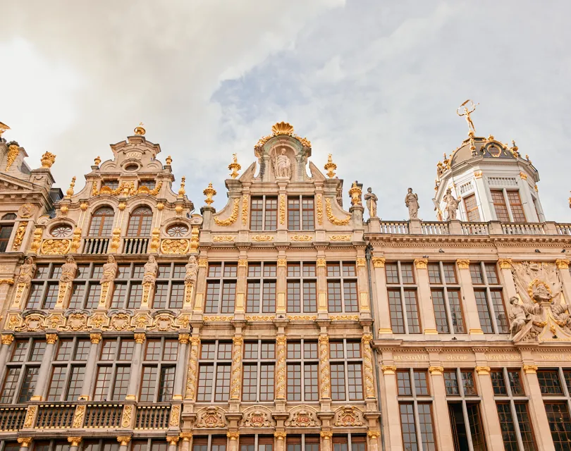 Historical building in the center of Brussels