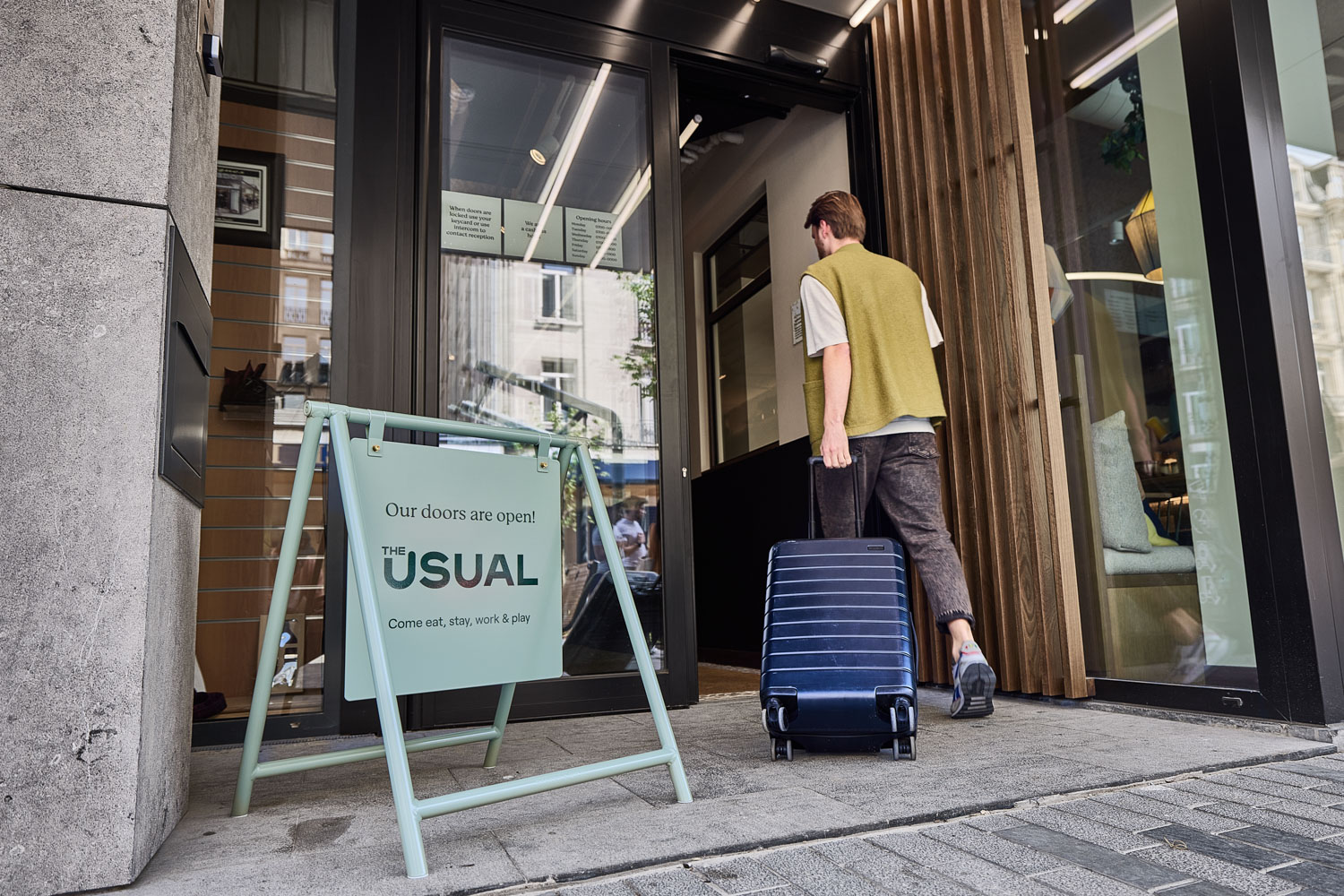 Entering The Usual Brussels 