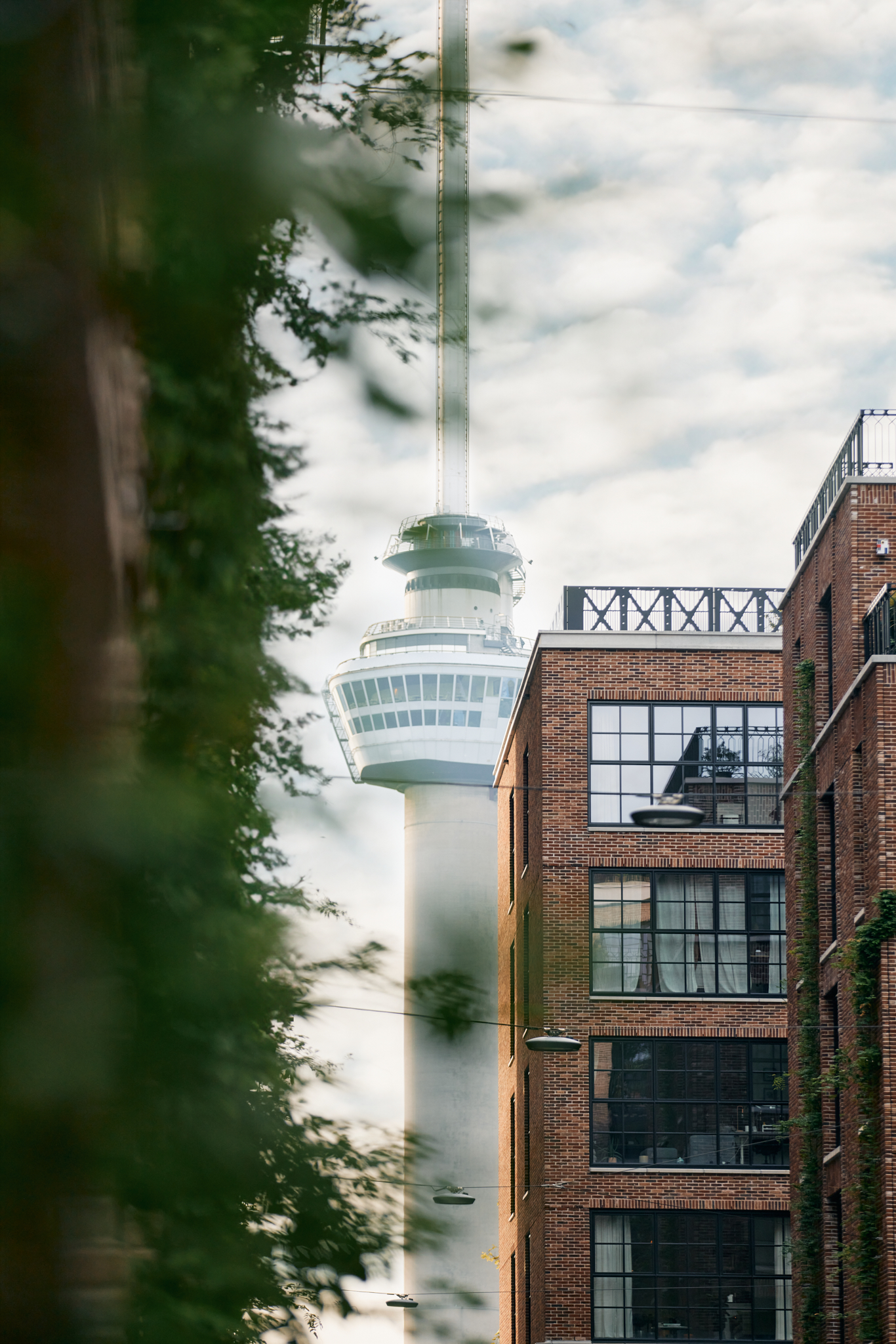 View on Little C and Euromast in the background