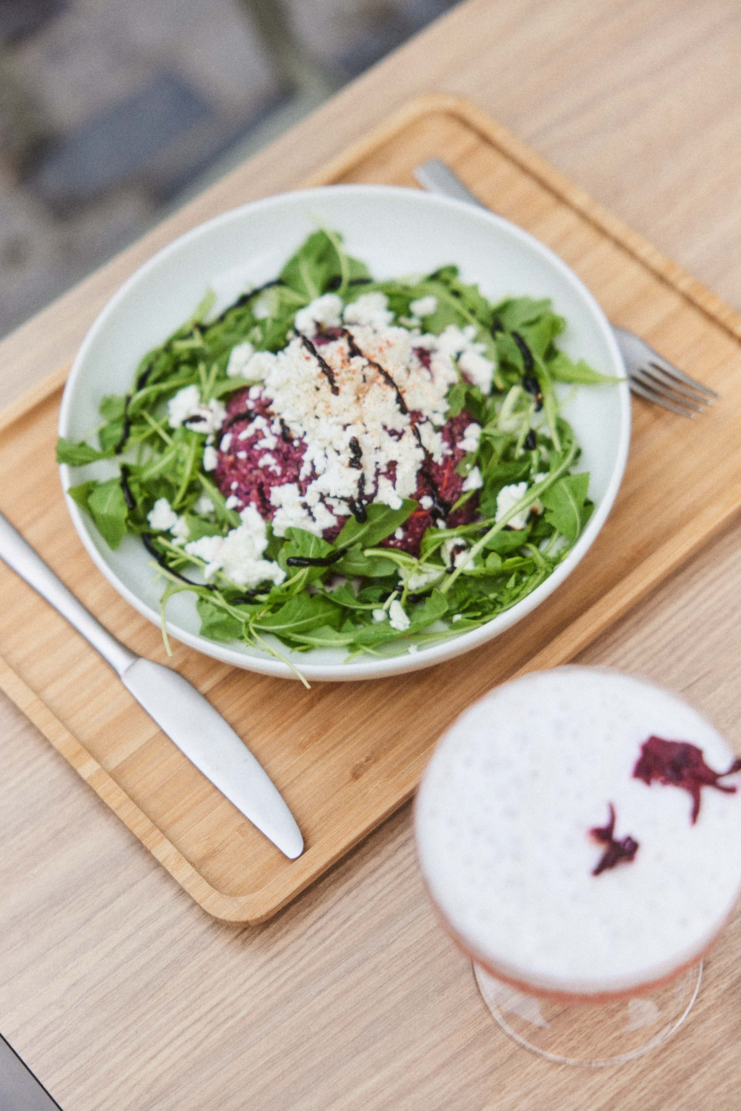 Salad available in The U Bar