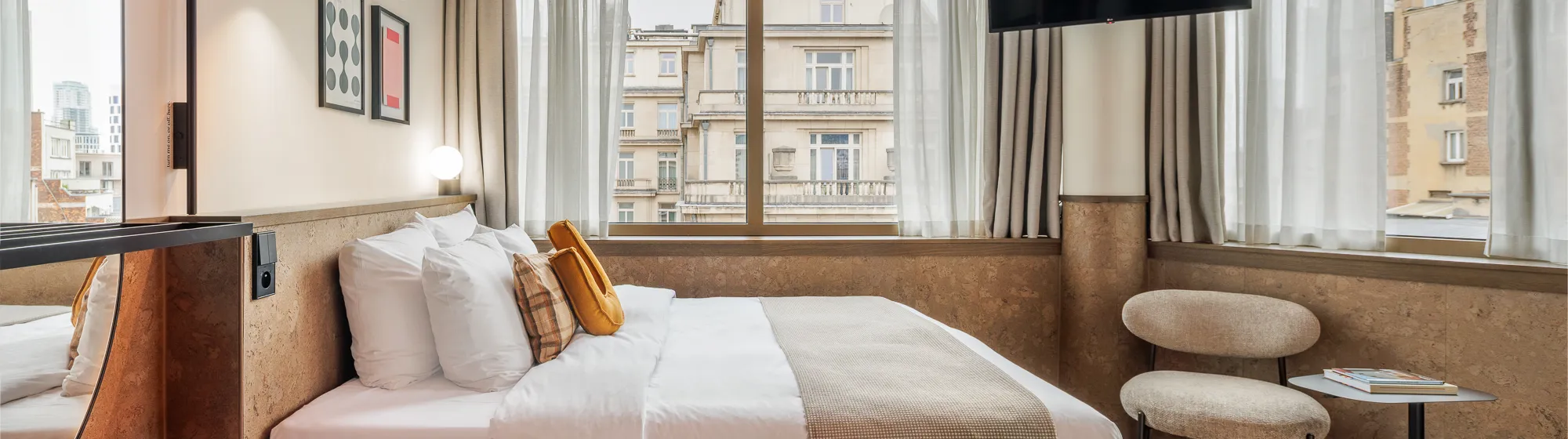 The Corner The Usual Brussels Premium & Sustainable Stay The Corner The Usual Brussels Hotel Room