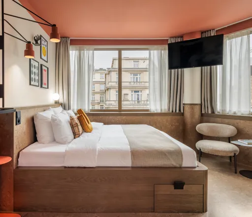 The Corner The Usual Brussels Premium & Sustainable Stay The Corner The Usual Brussels Hotel Room