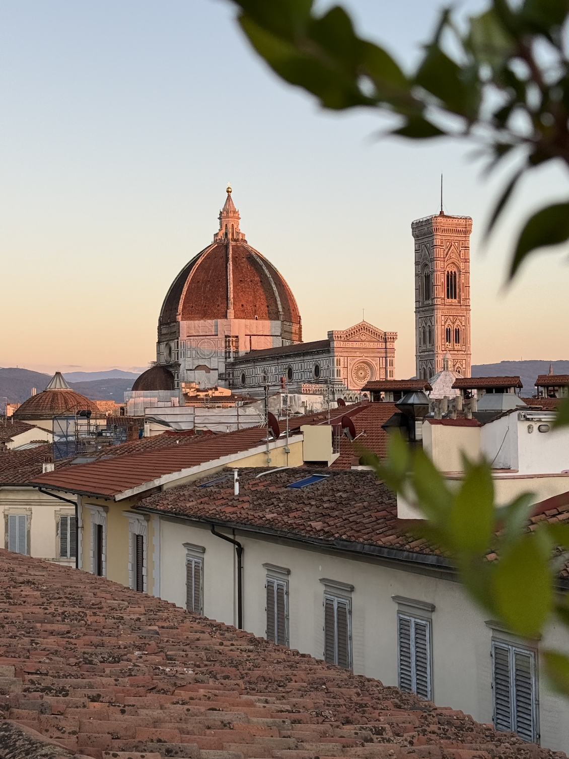 View of Il Duomo during sunset 