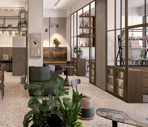 Rotterdam's Makers Studio Quiet Cafe Space