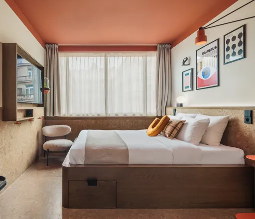 The Usual Brussels Premium Sustainable Standard Room  The Usual Brussels  Standard Room