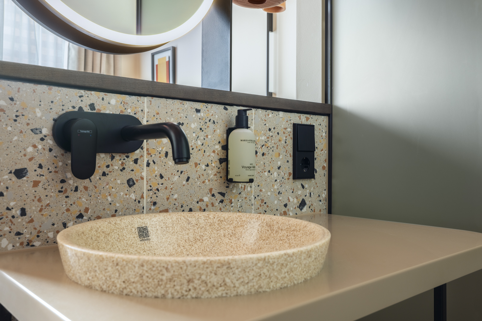 Woodio woodchip low impact sink by Finnish design company