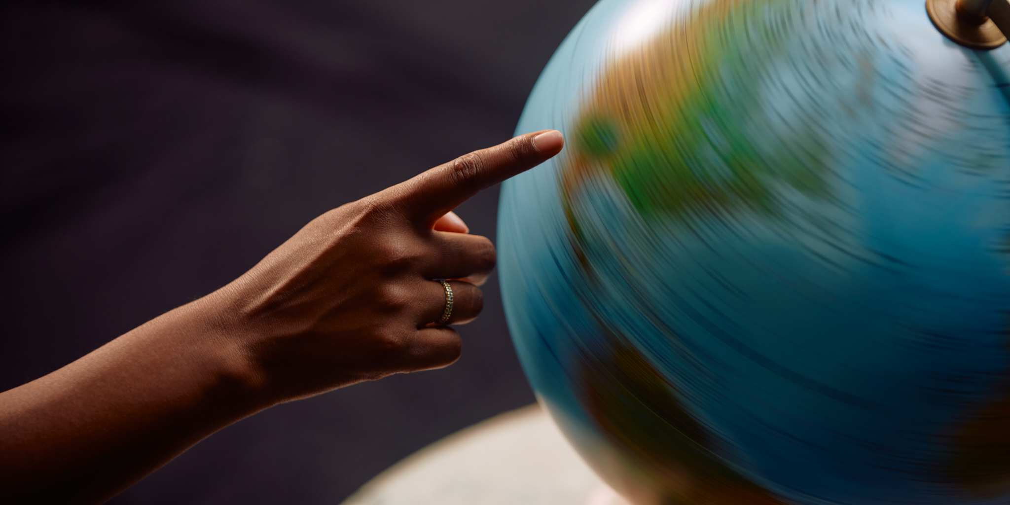 Hand with Globe