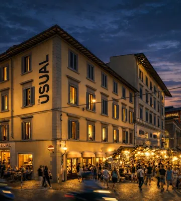 The façade of The Usual Florence