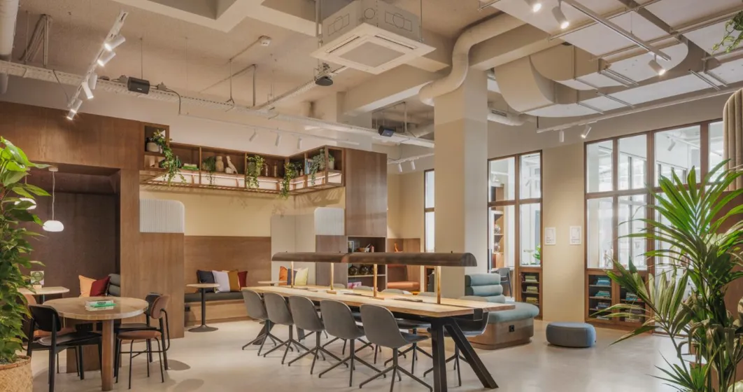 coworking space at the usual